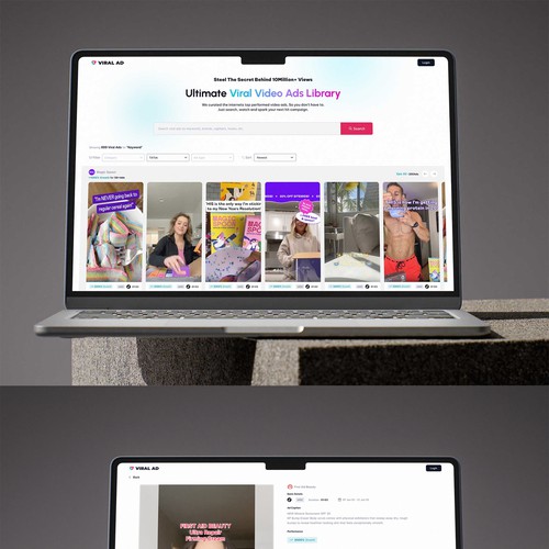 Website design for marketing agency