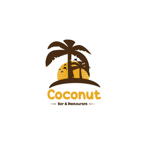 BOLD LOGO CONCEPT FOR COCONAUT
