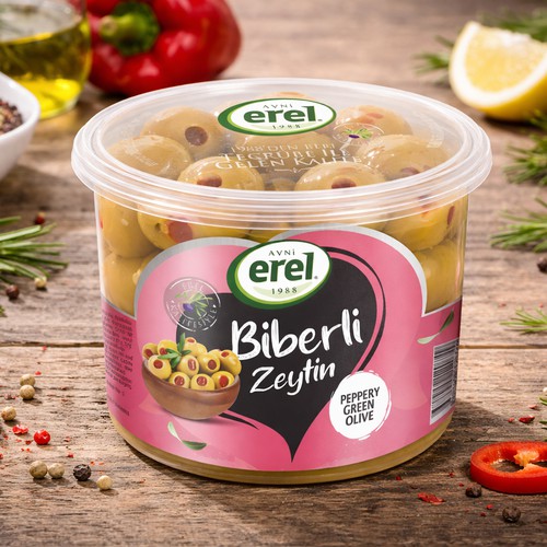Premium Olive Packaging Design