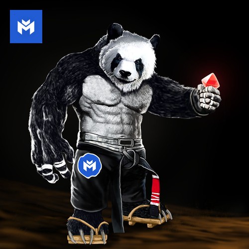NFT fighting panda