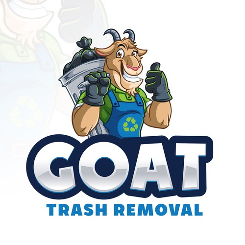 GOAT Character Logo design