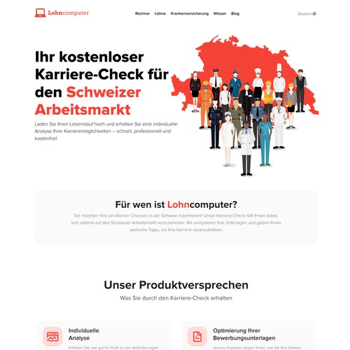 Job Search Website in Switzerland