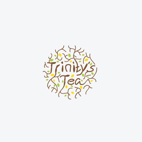 Logo design for trinity's tea