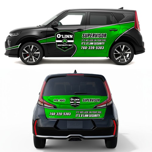 Design de Frota O'Linn Security