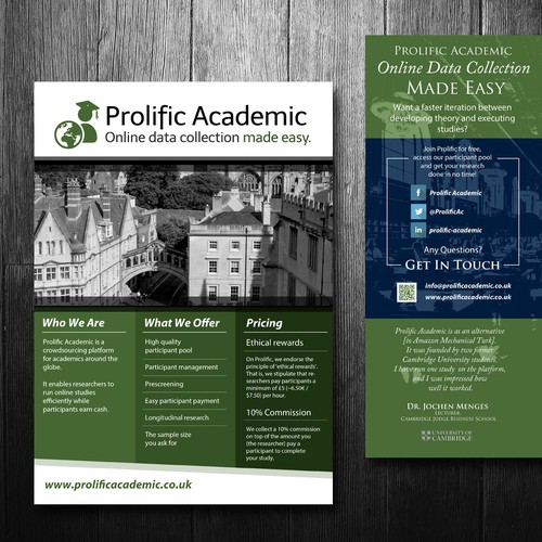 Create an eye-catching flyer for our tech startup