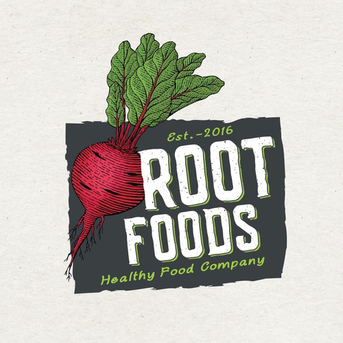 Logo concept for Root Foods