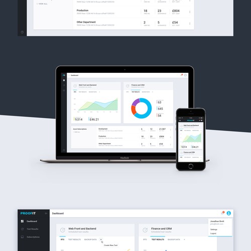 App Dashboard Concept