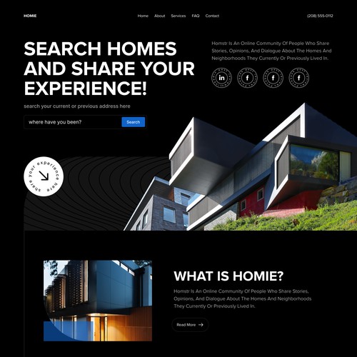 Web for real estate