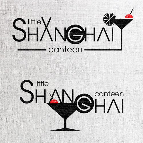 Little Shanghai Logo x 3 designs and concepts