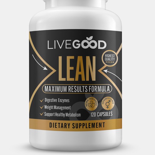 Label design for supplement