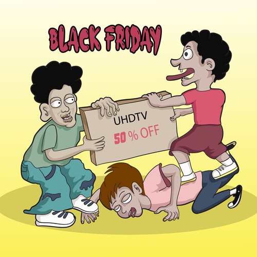 Black Friday illustration