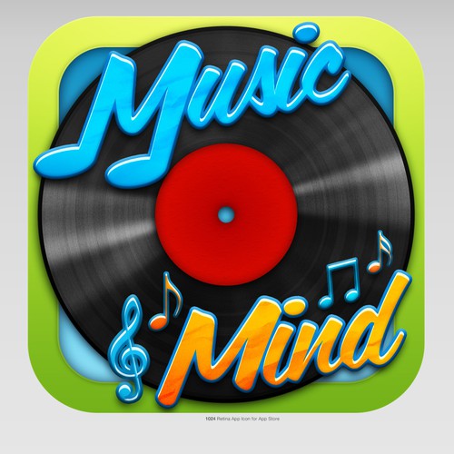 Create an Android/iPhone App Icon For MusicMind