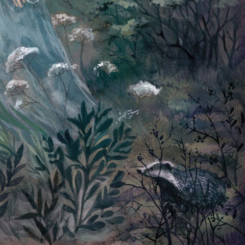 Illustration for the first book of a fantasy series