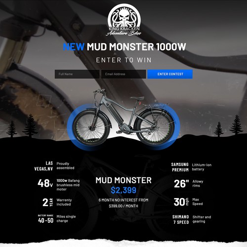 BYCYCLE landing page
