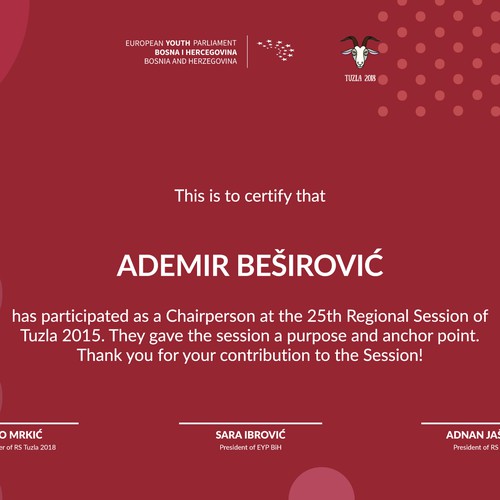 Certificate Design
