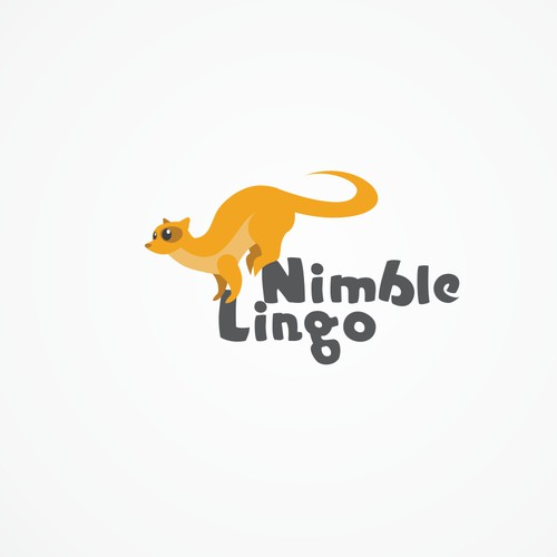 A Logo for gamified language learning app