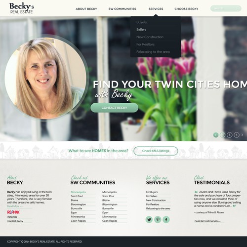 Design a Real Estate Agent's Website