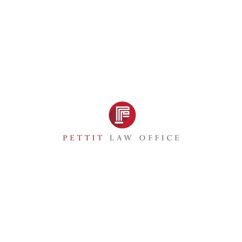 Pettit Law Office logo design