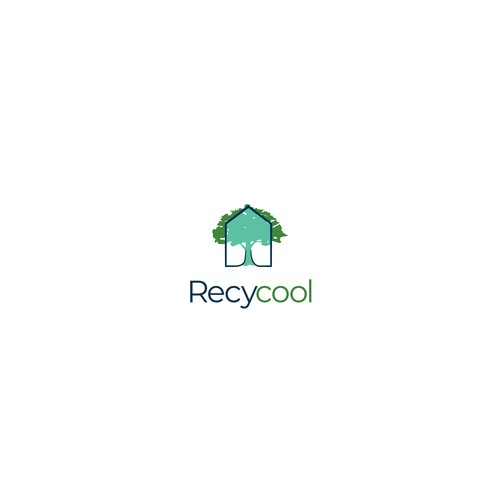 Logo concept cleaning company