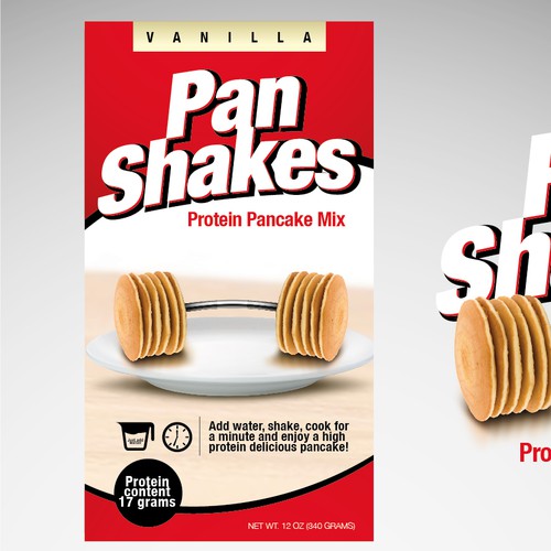 Packaging Design for a Protein Pancake Shake