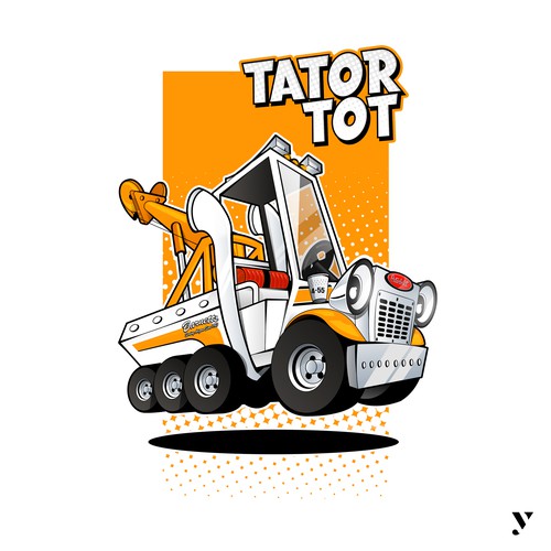 Mascot Design Truck For International Towing & Recovery Hall of Fame and Museum. 