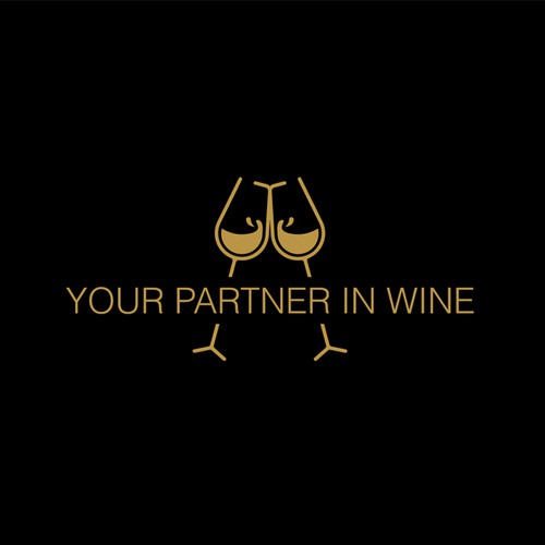 Modern and simple logo for wine tasting company
