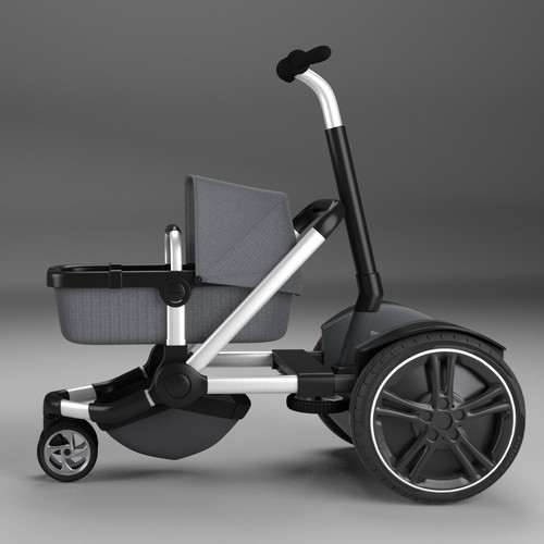 Revolutionary baby stroller
