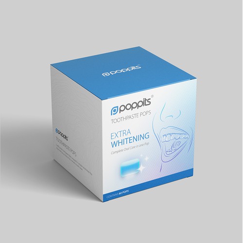 Poppits - Toothpaste Packaging