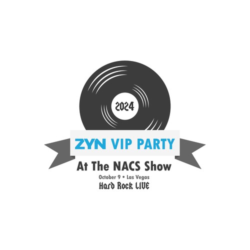 Logo concept for "2024 ZYN VIP Party"
