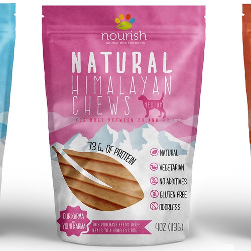 Dog Treats Packaging