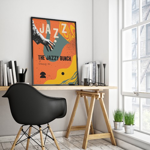 Poster foe JAZZ club