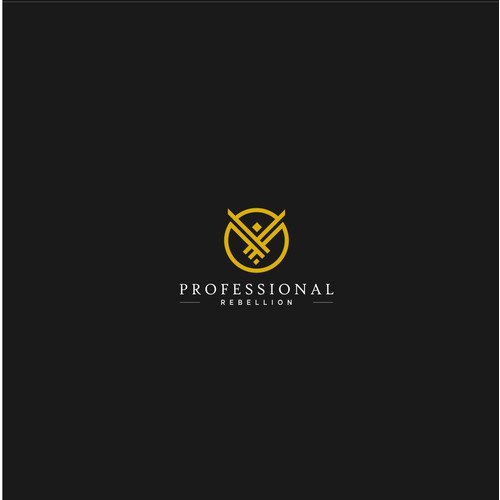 iconic logo for Professional Rebellion