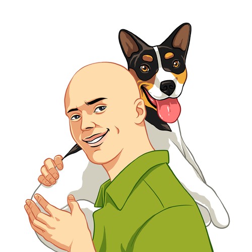 Improve my current illustration for Redeeming Dogs - Dog Training