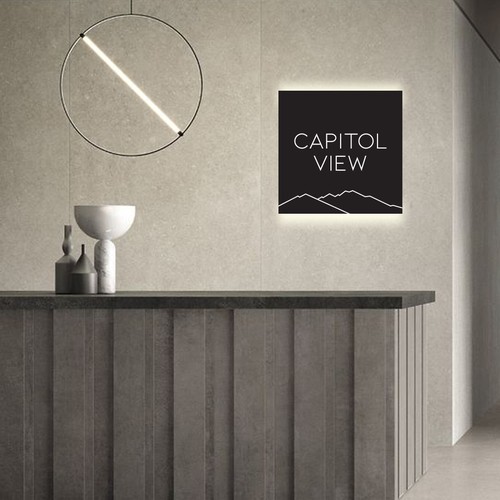 Capitol View Logo Design