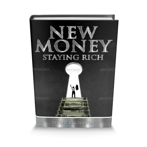 Create a captivating book cover that represents "New Money"