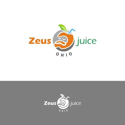 Hand draw logo for juice