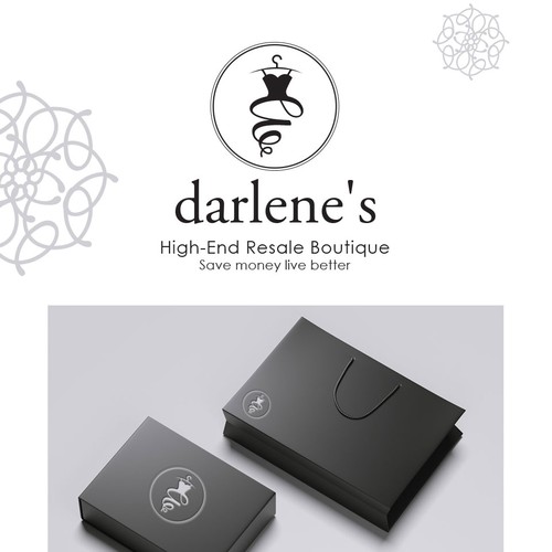 Logo Design For Darlene's Boutique