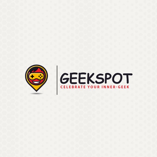 minimalist logo for  geek spot 