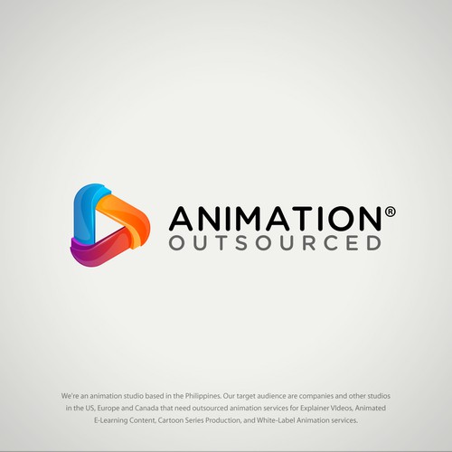 Animation Outsourced Logo