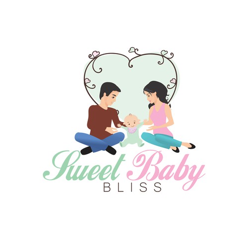 Create a logo reflecting love/connection/communication through Infant Massage - Sweet Baby Bliss :)