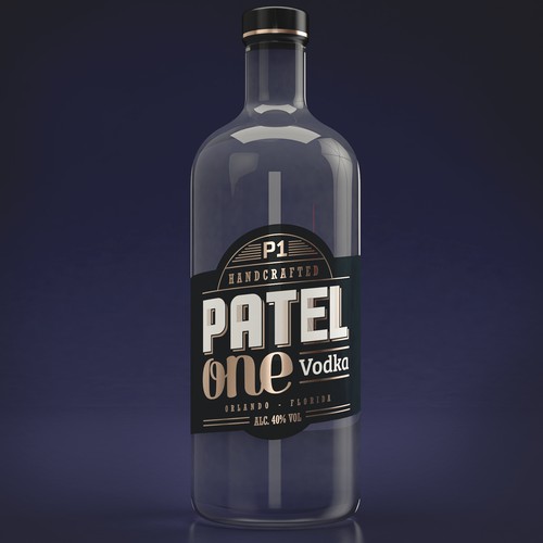 Vodka Label