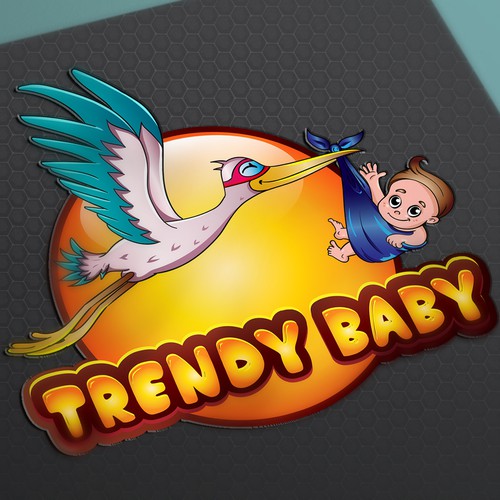 Logo for the store that sells children's products