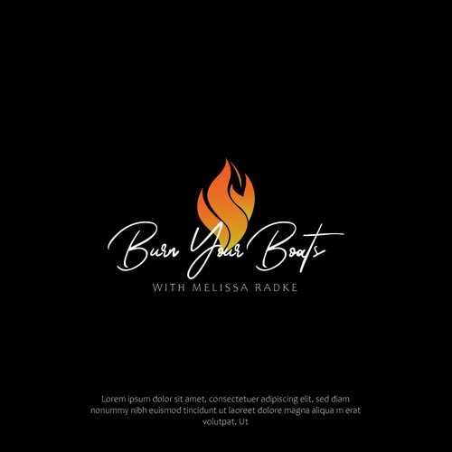 Logo concept for Burn Your Boats
