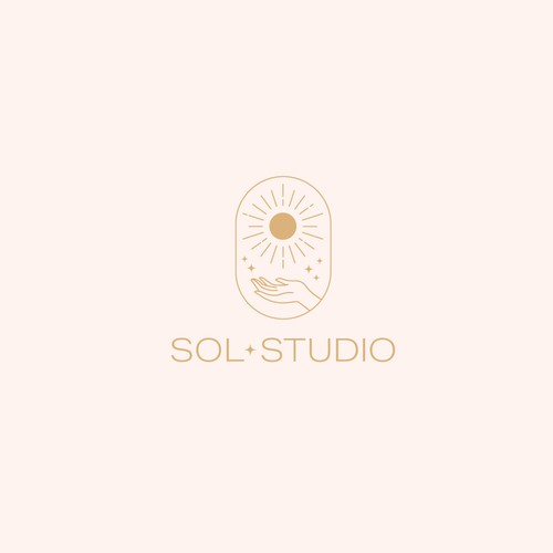 Celestial Logo for Wellness Studio