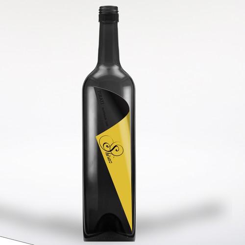 wine label for creative luxury winery