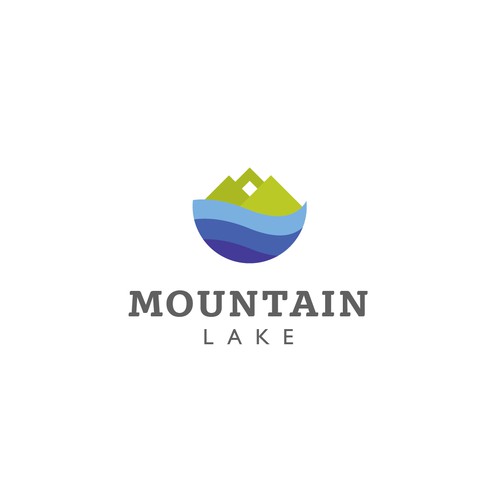 Logo for a real estate business