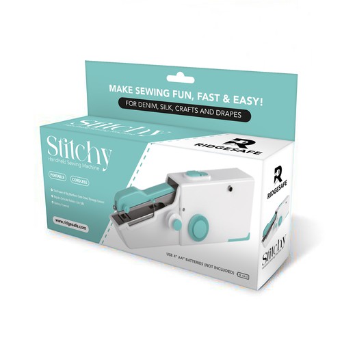 Portable Sewing Machine Packaging Box Design