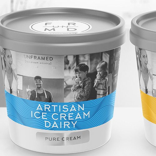 Packing Unframed Ice Cream