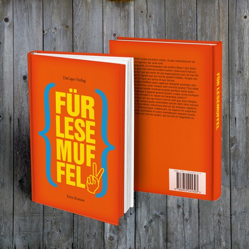 Coverdesign »Lesemuffel«