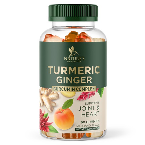 Natural Turmeric Gummies Design